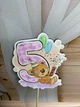 Топпер для торта Ведмедик цифра 5 - изображение 1