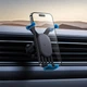 Авто Держатель Паук Baseus Stable Gravitational Car Mount Air на Дефлектор (Air Outlet Version) ( SUWX020001 ) Black - изображение 7
