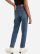 Подростковые джинсы-мом для девочки Levi's Lvg Mini Mom Jeans 4EG377-BIU 134-140 см Темно-синие (3666643045876) - изображение 2