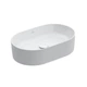 Умивальник VILLEROY & BOCH Collaro 56*36см для встановлення на стільницю, круглий, білий альпін (4A195601) - зображення 1