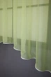 Кухонний тюль арка з ламбрекеном VR-Textil № 025к Блідо-салатовий з білим 270х170 см (52-0769) - зображення 5