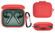 Чохол-накладка DK Silicone Candy Friendly з карабіном для OnePlus Buds Pro 2 (red) - зображення 2
