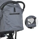 Детская прогулочная коляска Bambi M 5727 FLASH Gray до 22 кг - изображение 8