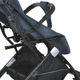 Детская коляска прогулочная синяя Bambi M 5727 FLASH Blue, коляска-книга - изображение 12