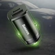 Автомобільний зарядний пристрій для телефона від прикурювача USB Type С зі швидкою зарядкою смартфона планшета 30W PD3.0 QC4.0 3А Baseus авто зарядка 2 роз'єми юсб і тайп сі - зображення 8
