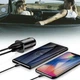Автомобільний зарядний пристрій для телефона від прикурювача USB Type С зі швидкою зарядкою смартфона планшета 30W PD3.0 QC4.0 3А Baseus авто зарядка 2 роз'єми юсб і тайп сі - зображення 10