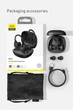 Наушники Baseus Encok True Wireless Earphones W17 Black - изображение 3