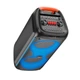 Портативная колонка-караоке HOCO HA7 75W с RGB подсветкой Black - изображение 3