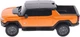 Машинка Rastar Hummer EV 1:26 Оранжевая (4540068) - изображение 3