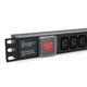 Подовжувач мережі Voltronic PPX9PDUGR 1,8 м, 9 троянд - зображення 3