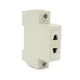 Модульная розетка Chenf universal на DIN-рейку 250V 10-16A Box - изображение 1