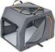 Складна сумка для собак Hunter Dog Box with aluminum frame M 25 кг Grey (4016739625847) - зображення 1