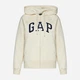 Толстовка на блискавці з капюшоном жіноча GAP 463503-16 XS Бежева (1200119809276) - зображення 3