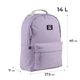 Рюкзак GoPack Teens GO24-147M-2 460 г 40x27.5x11 см лавандовый - изображение 2