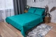 Комплект постельного белья Moon&Star Бязь Gold Люкс Green Deep Полуторный Евро 160х220 см наволочки 4х50х70 см (MS-820001621) - изображение 1