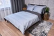 Комплект постельного белья Moon&Star Satin Premium Skyline Gray Семейный 143х210х2 см наволочки 4х70х70 см (MS-820002887) - изображение 1