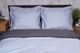 Комплект постельного белья Moon&Star Satin Premium Skyline Gray Семейный 143х210х2 см наволочки 4х70х70 см (MS-820002887) - изображение 3