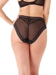 Трусики Gossard Contradiction 20004 спокусливі бразиліани з мережива з відтінками блиску XS Black Silver (5053014909246) - зображення 3