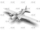 Сборная модель ICM Ki-21-Ia "Sally", японский тяжелый бомбардировщик 48196 - изображение 11