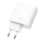 Мережевий зарядний пристрій 2 Type-C + USB з швидкою зарядкою, блок живлення 67W Shot GaN білий, Proove (WCSG67120002) - зображення 3