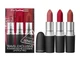 Набір червоних матових губних помад MAC Powder Kiss Me Goodbye (3х3 гр) - зображення 1