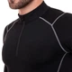 Спортивная компрессионная футболка мужская Zelart Fit 505 размер 3XL (185-190 см) Black-White - изображение 6