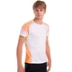 Футболка спортивна чоловіча Zelart 7319 розмір L (46-48) White-Orange - зображення 2