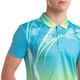 Футболка поло спортивная мужская Zelart Fit 7321 размер XL (48-50) Blue-Yellow - изображение 5