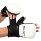Перчатки для смешанных единоборств Zelart Fight Gear 4612 размер XL White-Black - изображение 1