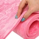 Коврик для фитнеса и йоги SP-Planeta Fit 4936 размер 183x61x0,8см Pink - изображение 7