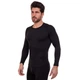 Спортивная компрессионная футболка мужская Zelart Fit 506 размер 2XL (180-185 см) Black - изображение 3