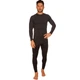 Спортивная компрессионная футболка мужская Zelart Fit 1001 размер 3XL (185-190 см) Black - изображение 4