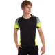 Футболка чоловіча Zelart 7319 розмір XL (48-50) Black-Neon Green - зображення 2