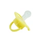 Пустышка силиконовая круглая MGZ-0516(Yellow) с колпачком - изображение 1