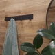 Вешалка настенная 40см х 5см Glozis Urban Black 40 H-103 - изображение 8