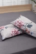 Комплект постельного белья Moon&Star семейный 143х210х2 наволочки 4х50х70 Flowers Gray Бязь Gold Люкс (MS-820001038) - изображение 8