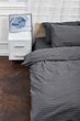 Комплект постельного белья Moon&Star полуторный 143х210 наволочки 4х70х70 Gray Stripe&Black Бязь Gold Люкс (MS-820001063) - изображение 2