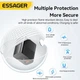 Сетевое зарядное устройство ESSAGER Pinchen 33W Travel Phone Charger USB A + TYPE C EU Black (ECTAC-PCB01-P) - изображение 9