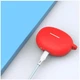Силиконовый чехол Nik с карабином для Xiaomi Redmi Buds 4 Active красный - изображение 3