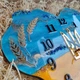 Годинник 40х32 см настінний з епоксидної смоли ручної роботи "жеода-сердця" з гербом (ЧЕС00000065) - зображення 3