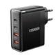 Зарядний адаптер Essager 100W GaN 2U+2C (ES-CD37 / P100AU01A3C0) - зображення 1