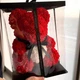Мишка с сердцем из 3D роз Love Teddy bear 40см с подарочной упаковкой - изображение 14
