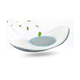 Ортопедична подушка для сну під поперек Relaxa Support Pillow 3D-сітка 44*21 см Овальна - зображення 3