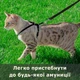 Поводок для собак, кошек - кожаный, 117 см х 1.5 см, пристежка, прошитый, двусторонний, с усиленной фурнитурой, натуральная кожа - изображение 6