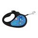 Повідець-рулетка для собак WAUDOG R-leash, малюнок "Рік та Морті 3", L, до 50 кг, 5 м, світловідбиваюча стрічка чорний - зображення 1