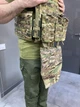 Підсумок фартух напашник для плитоноски, розмір S, Мультикам, WINTAC, Cordura 1000D, сумка під балістичний пакет - зображення 6