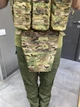Подсумок передник напашник для плитоноски, размер L, Мультикам, WINTAC, Cordura 1000D, сумка под баллистический пакет - изображение 5
