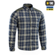 M-Tac рубашка Redneck Shirt Olive/Navy Blue L/L - изображение 3