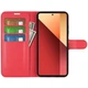 Классический чехол-книжка Deexe Book Type для Xiaomi Redmi Note 13 Pro 4G / Poco M6 Pro - Red - изображение 2