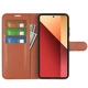 Чохол-книжка Deexe Book Type для Xiaomi Redmi Note 13 Pro 4G / Poco M6 Pro - Brown - зображення 2